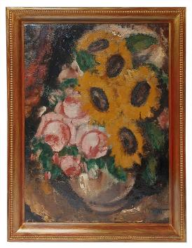 Schilderij van Belgische kunstenaar Theodore Joseph Verschaeren