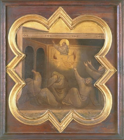 Holzschnitt des deutschen Künstlers Franz Emanuel Hecht