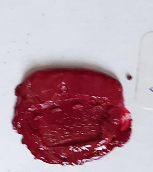 Hough Teresa Beth met een kunstwerk