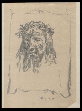 Kunstwerkje op papier uit 1938 van A. Jamar