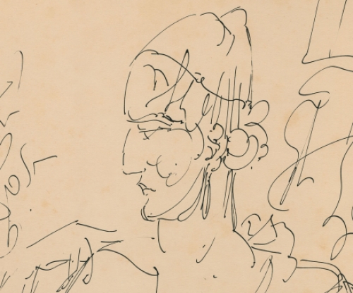 Originele tekening van Alfred Ost kopen