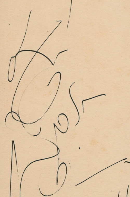 Tekening op papier van Alfred Ost bestellen
