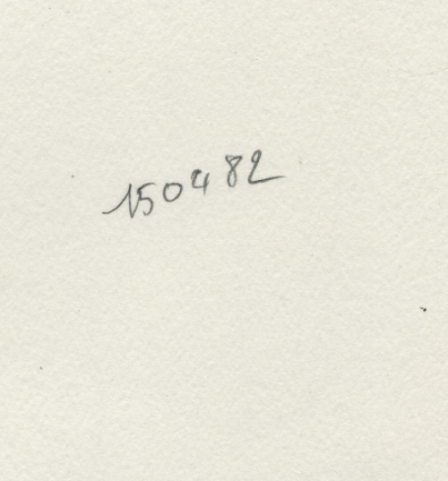 Naakttekening van de Belgische kunstenaar Eugene Eechaut