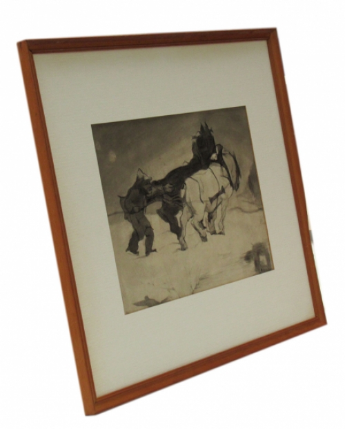 Kunstwerkje van de Belgische kunstenaar Alfred Ost