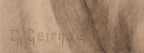 Belgische tekenaar en lithograaf Geo Geirnaert