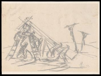 Kunstwerkje uit 1939 van A. Jamar