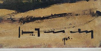 Belgische kunst van S. Tessely, expressionisme