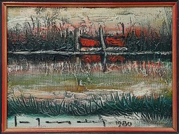 Expressionistisch schilderij van Stephaan Tessely kopen