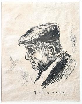 Grote tekening van Stephaan Tessely kopen