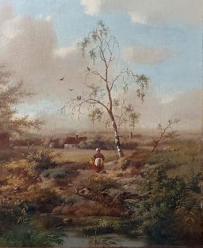 19 de eeuws schilderij kopen