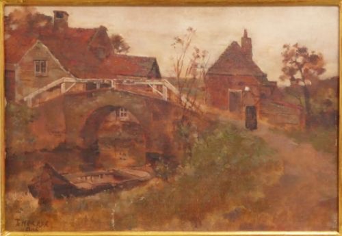 Nederlandse schilder Theo Hekker