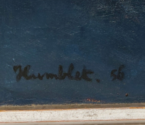 De Leuvense schilder T. Humblet