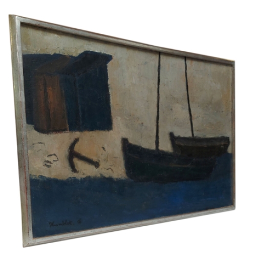 De boten en het anker 1956
