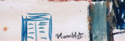 De Belgische kunstenaar Theo Humblet uit Leuven