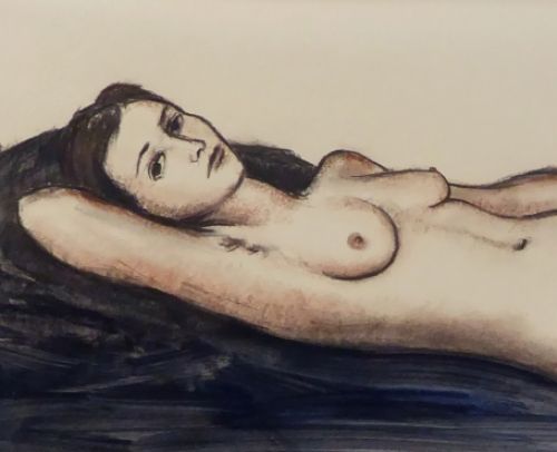 Schilderij van de Belgische schilder Theo Humblet
