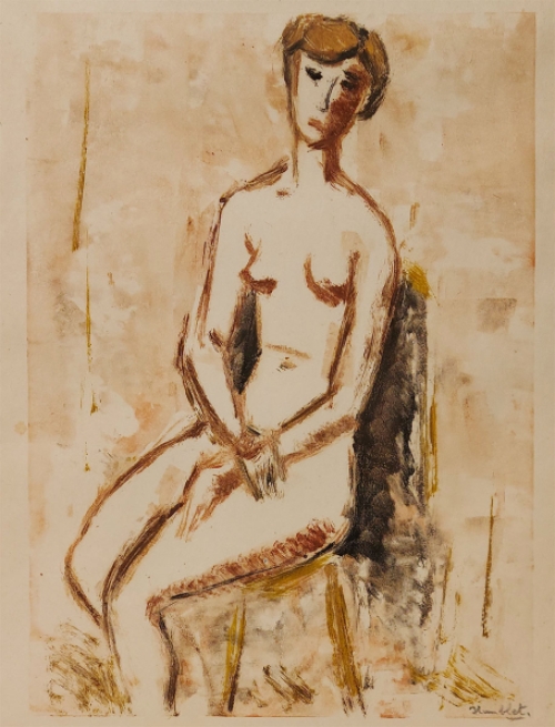 Aquarel (monotype) kopen van Theo Humblet