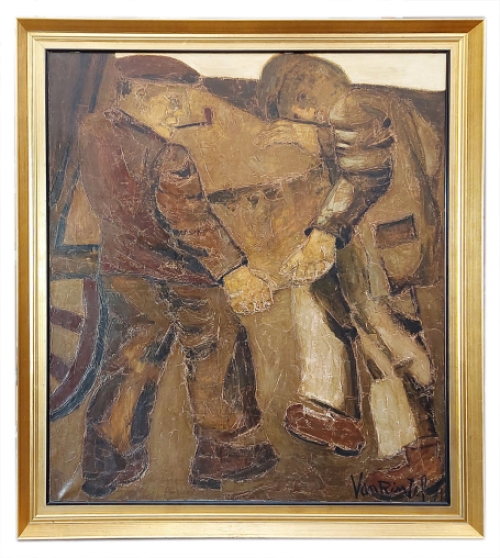 Schilderij Belgische kunstenaar Théo Van Rintel kopen