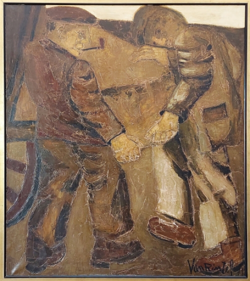 Groot kunstwerk van de Belgische kunstenaar Théo Van Rintel kopen