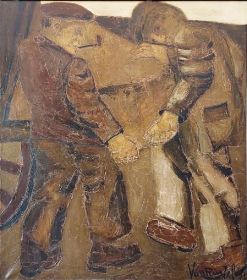 Schilderij uit 1971 van Théo Van Rintel