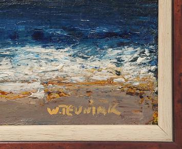 Olieverfschilderij uit 2001 van Walter Theunynck