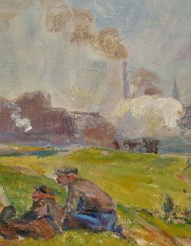 Olieverfschilderij van Emile Thysebaert kopen