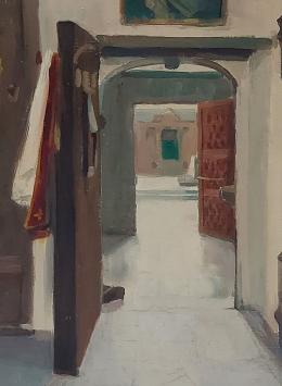 Belgische kunst kopen, een zicht op de sacristie Sint-Gummaruskerk