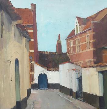 Belgische kunst kopen, een zicht op het Lierse begijnhof