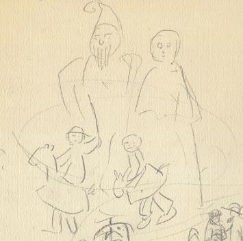 Tekening Schetsen (voor en achter) 16