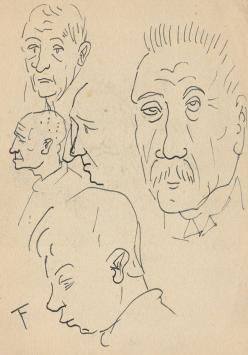 Portret Mozes van F. Timmermans
