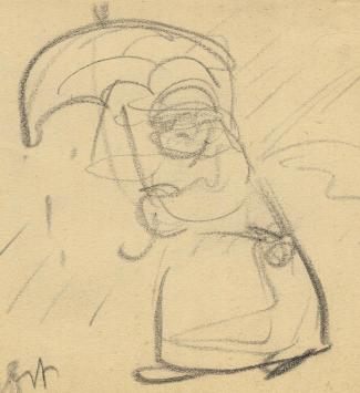 Tekening van Timmermans te koop