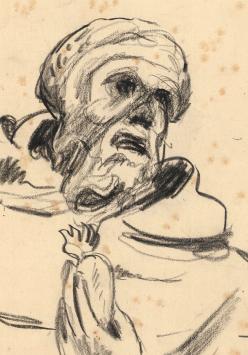 Tekening van de Lierse kunstenaar Felix Timmermans