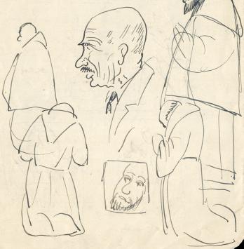 Tekening Schetsen (voor en achter) 14