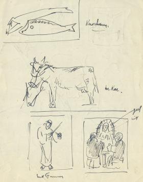 Tekening Schetsen (voor en achter) 14