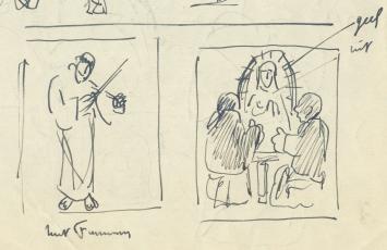 Tekening Schetsen (voor en achter) 14