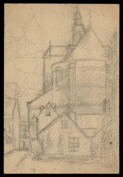 Tekening van Felix Timmermans kopen