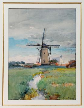 Kunstwerk uit 1896 van de Belgische kunstenaar Louis Titz kopen