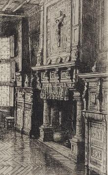 Belgische etser en kunstschilder Romain Malfliet