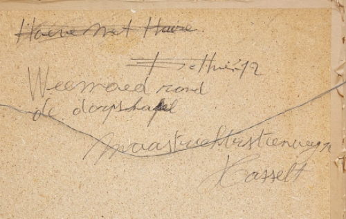 Weemoed rond de dorpskapel 1972