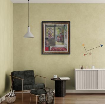 Een fleurig interieur