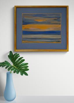 De weidsheid van de Noordzee