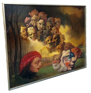 Belgische kunstschilder Jos Trotteyn