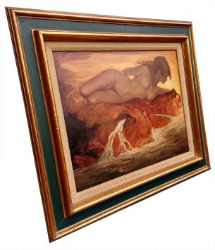 Schilderij van de surrealist Jos Trotteyn