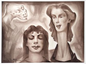 Tekening van Jos Trotteyn kopen