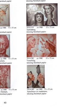 Tekening, De aanbidding 1980