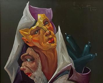 De Belgische schilder Jos Trotteyn