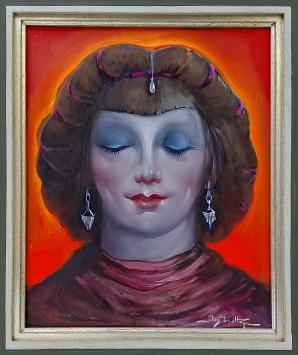 Surrelatistisch schilderij van Jos Trotteyn kopen