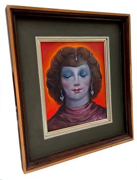 Schilderij van de surrealist Jos Trotteyn