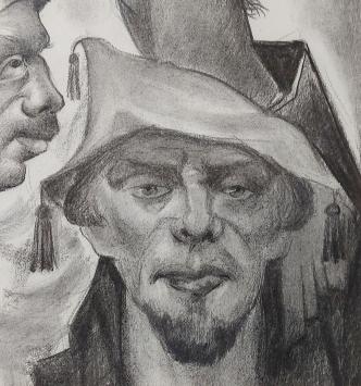 Tekening, Tijl Uilenspiegel 1980