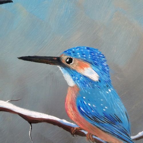 Nederlandse kunstschilder Henk Poeder