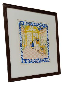 Houtsnede in vijf kleuren, 